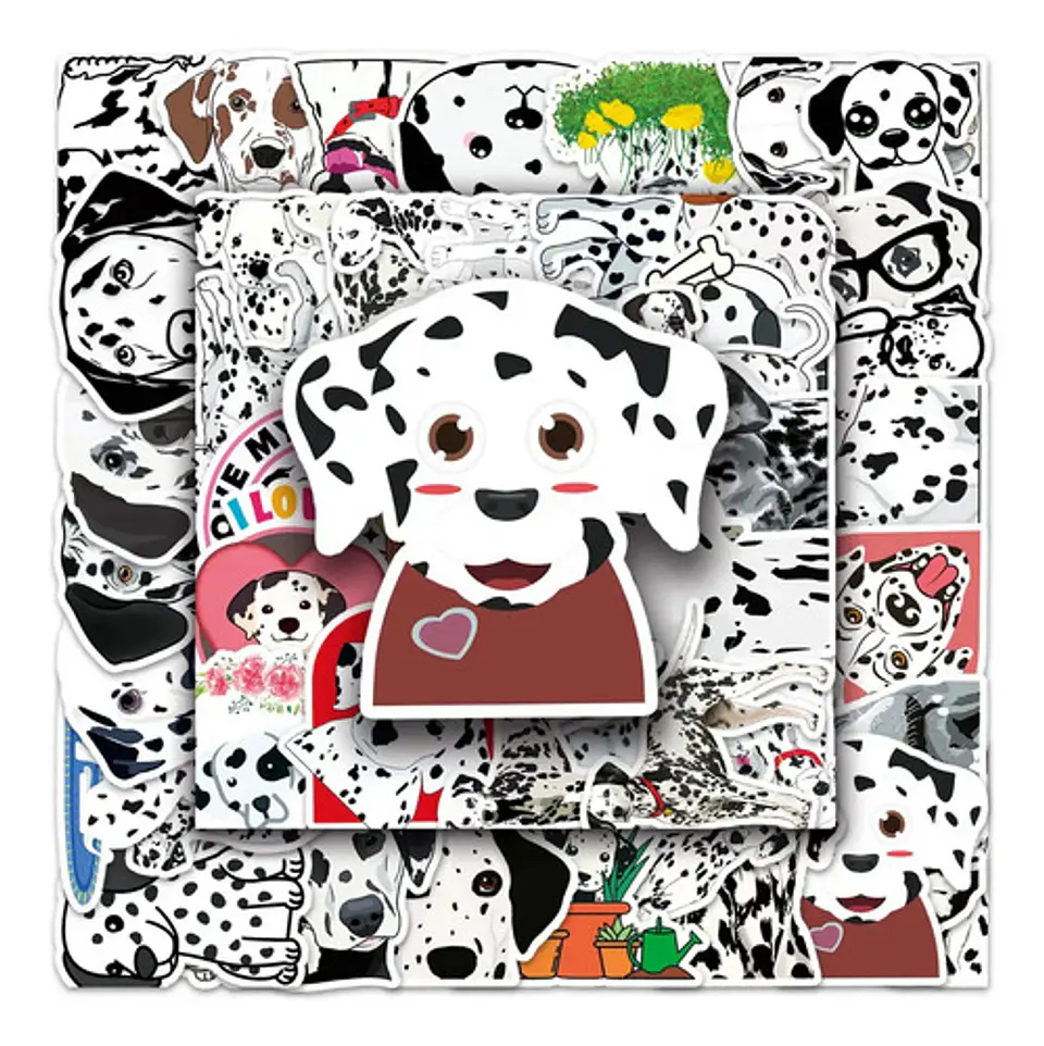 Dálmatas - Set De 50 Stickers / Calcomanías / Pegatinas 3
