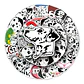 Dálmatas - Set De 50 Stickers / Calcomanías / Pegatinas - Miniatura 4