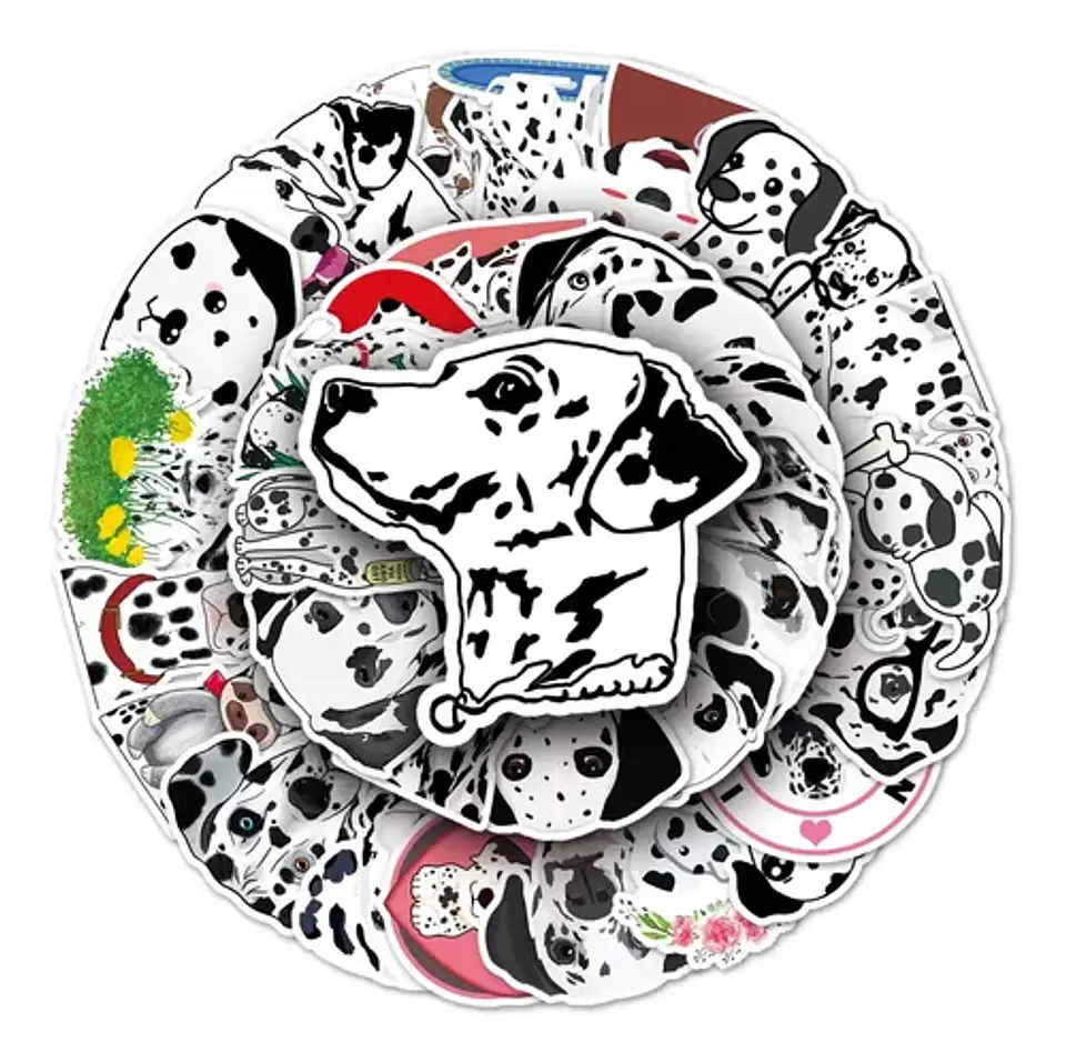 Dálmatas - Set De 50 Stickers / Calcomanías / Pegatinas 4