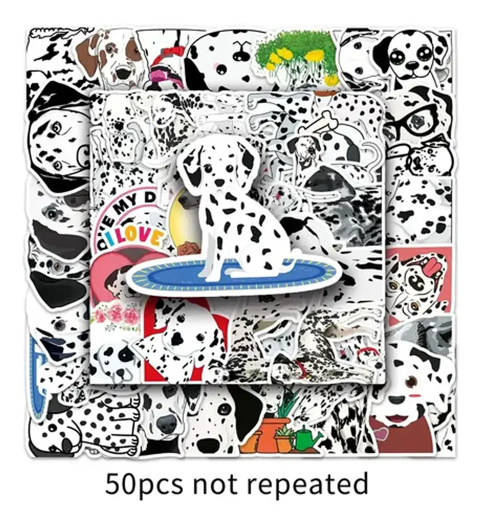 Dálmatas - Set De 50 Stickers / Calcomanías / Pegatinas 5