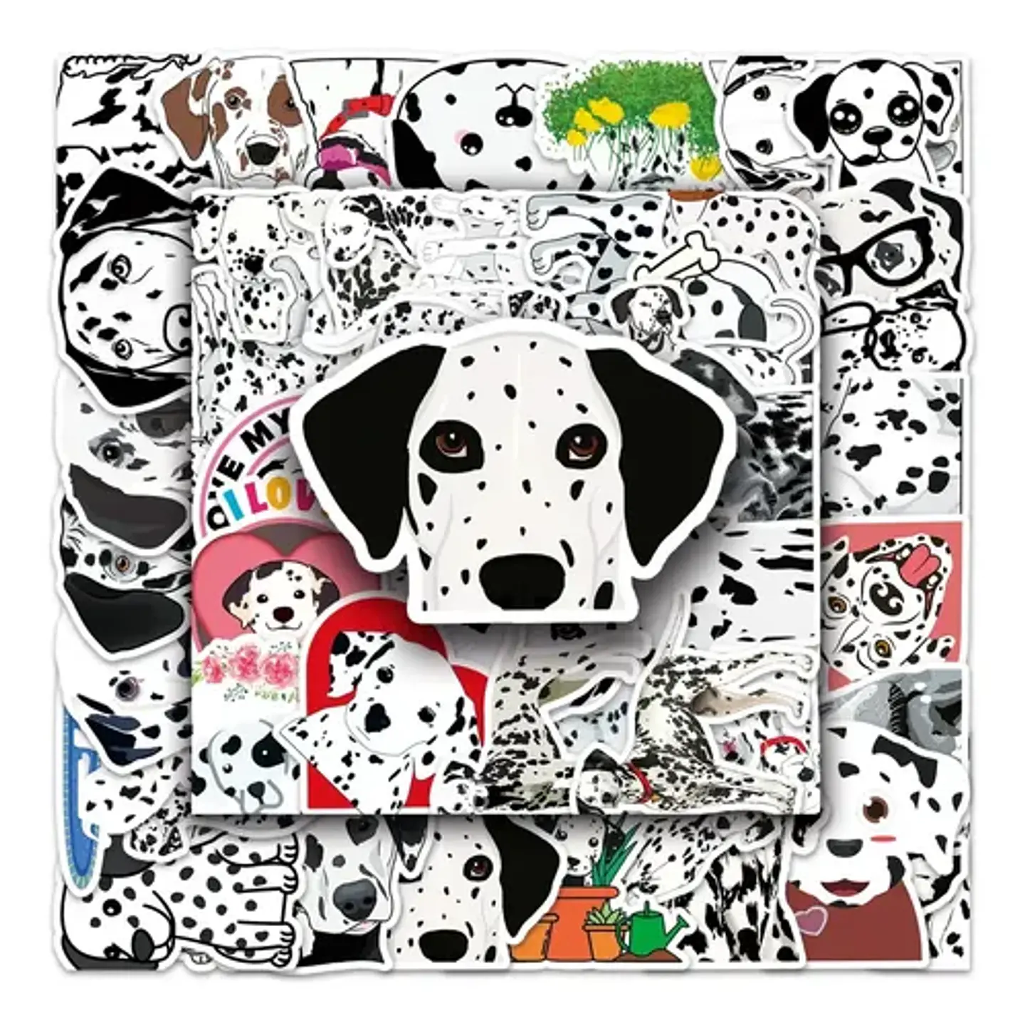 Dálmatas - Set De 50 Stickers / Calcomanías / Pegatinas 7
