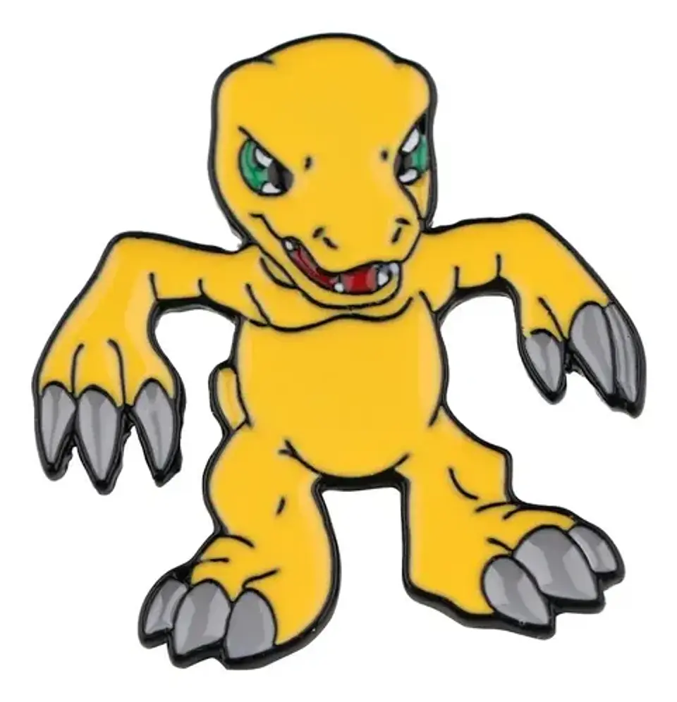 Pins De Agumon / Digimon / Broches Metálicos (pines) 1