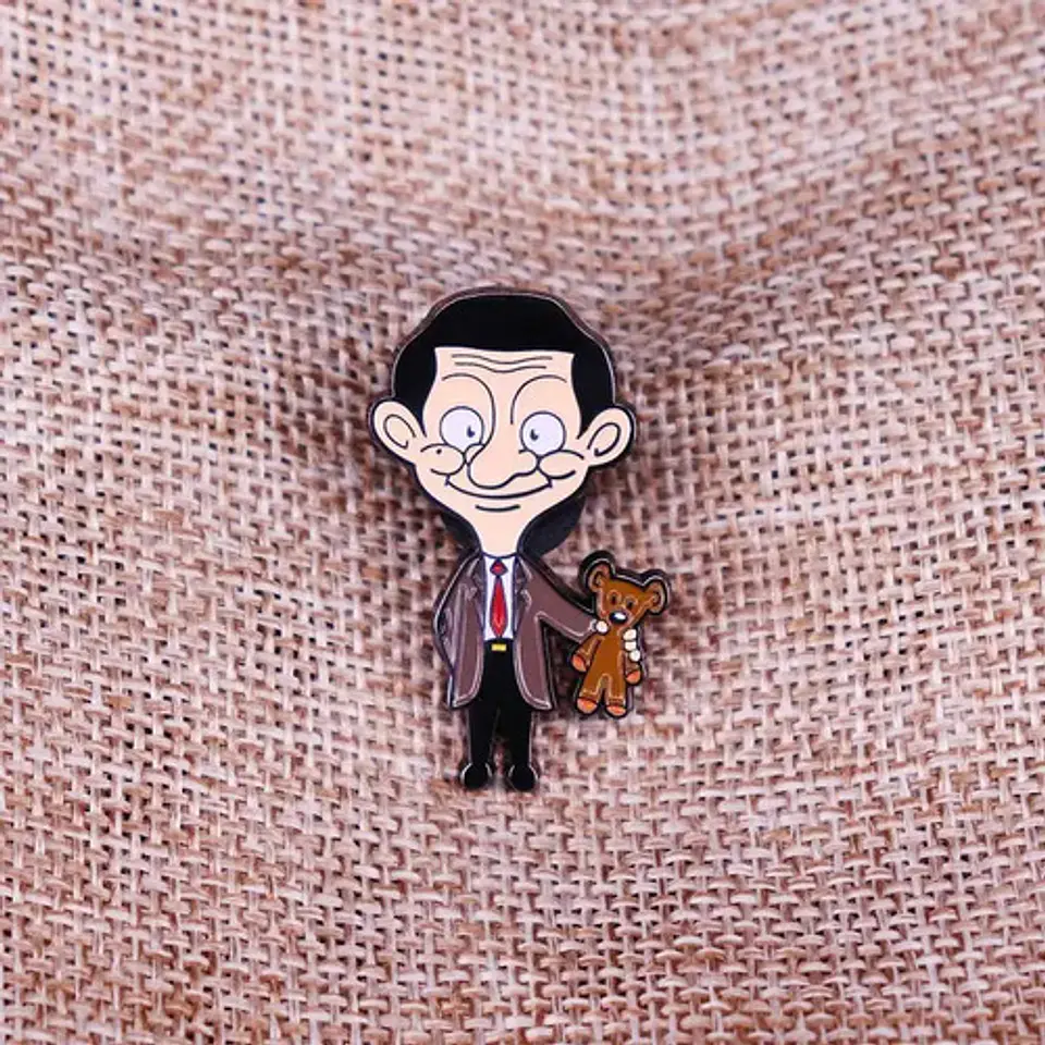 Pins De Mr. Bean / Mr. Bean / Pines Metálicos (broches) 3