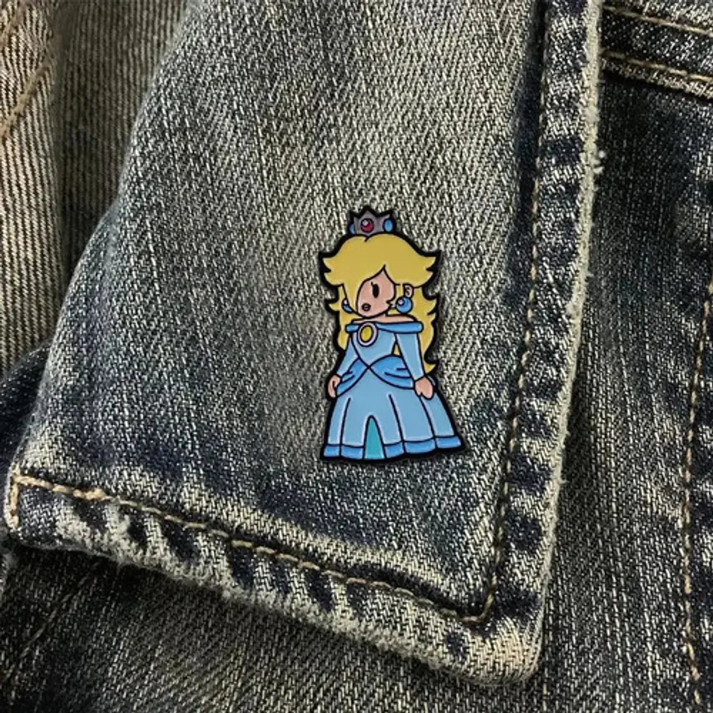 Pins De Princesa Peach / Super Mario Bros / Pines Metálicos 3