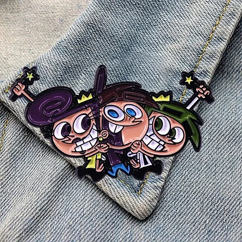 Pins Timmy Turne / Los Padrinos Magicos / Pines Metálicos