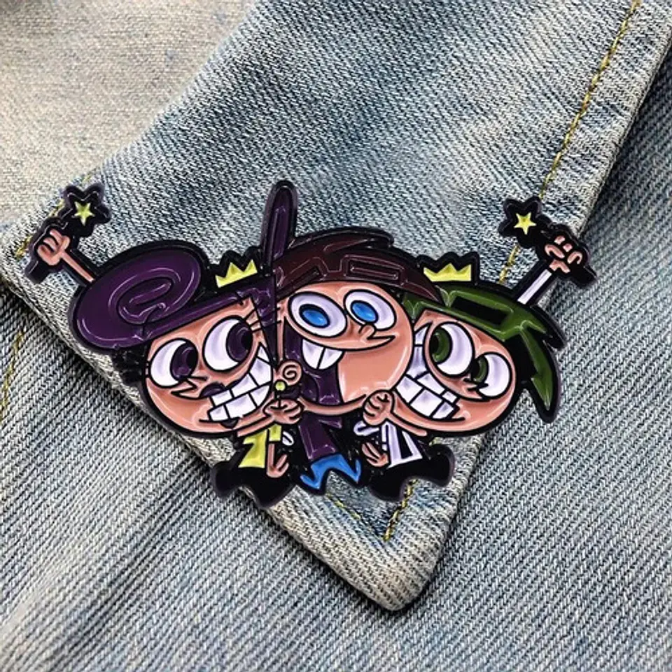 Pins Timmy Turne / Los Padrinos Magicos / Pines Metálicos 2