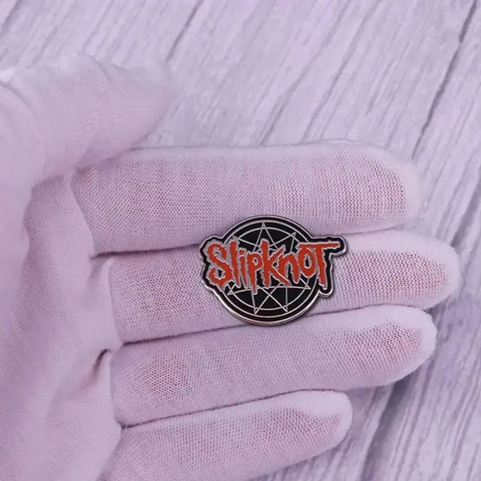 Pins De Slipknot / Musica / Pines Metálicos (broches) 2