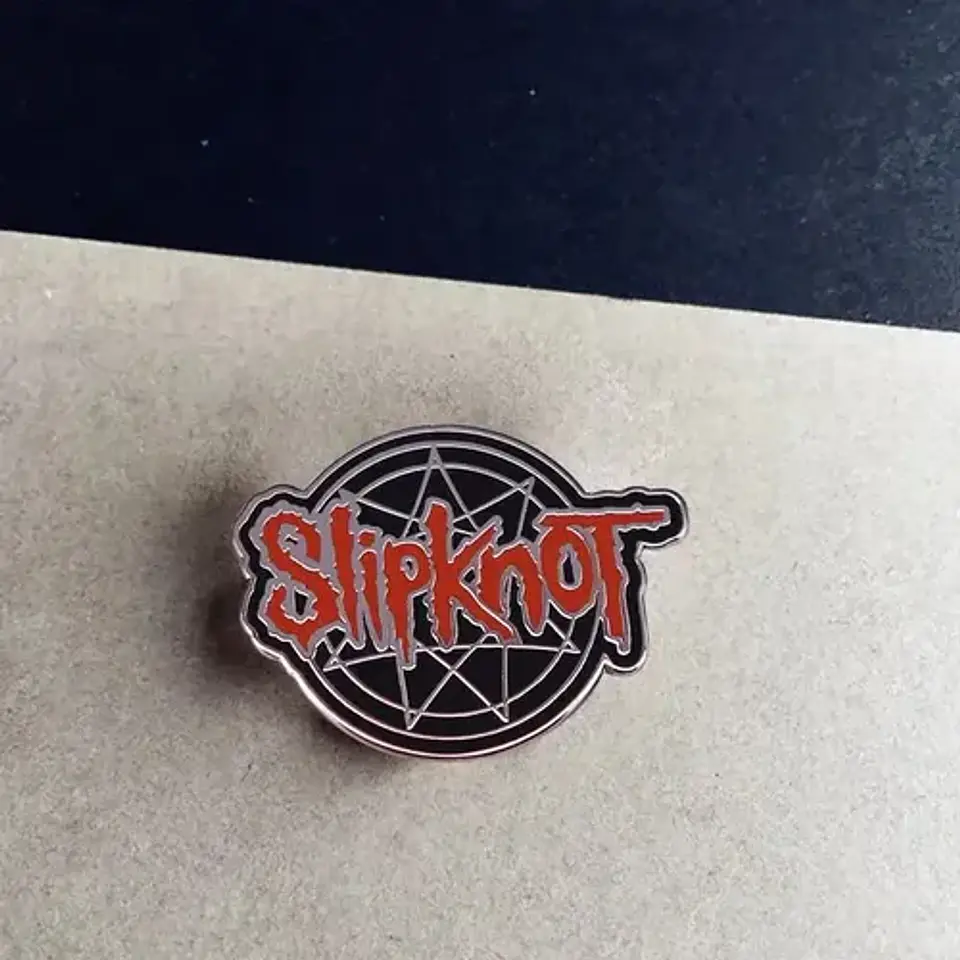 Pins De Slipknot / Musica / Pines Metálicos (broches) 7