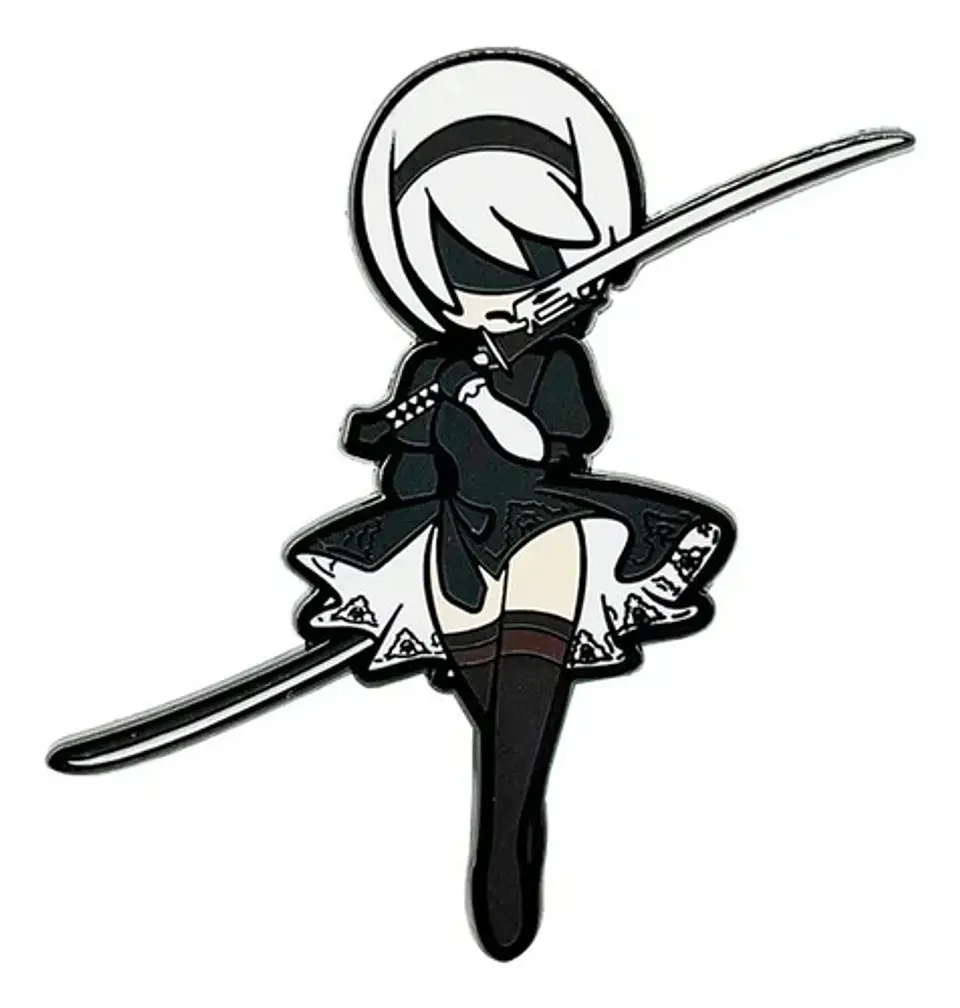 Pins De 2b / Nier: Automata / Pines Metálicos (broches) 1