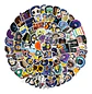 Set 100 Stickers De Coraline - Pegatinas / Calcomanías - Miniatura 1