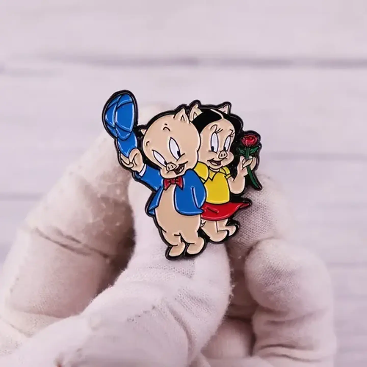 Pins De Puerco Porky / Looney Tunes / Broches Metálicos 2