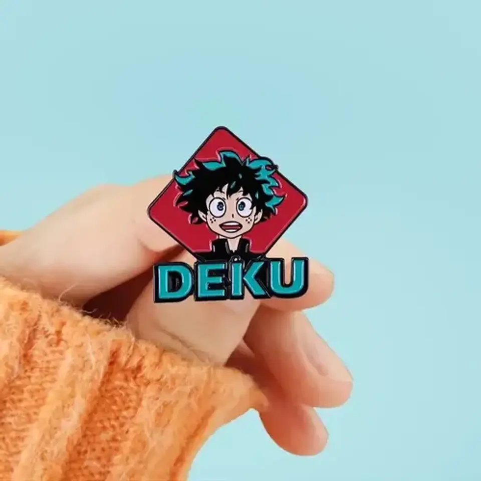 Pins De Deku / My Hero Academia / Pines Metálicos (broches) 2