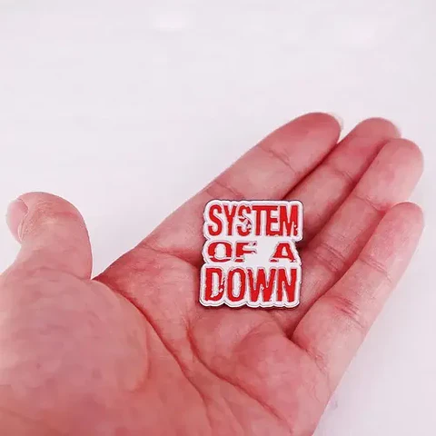 Pins De System Of A Down / Musica / Pines Metálicos