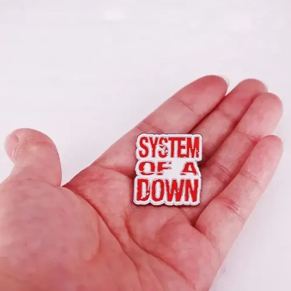 Pins De System Of A Down / Musica / Pines Metálicos 2