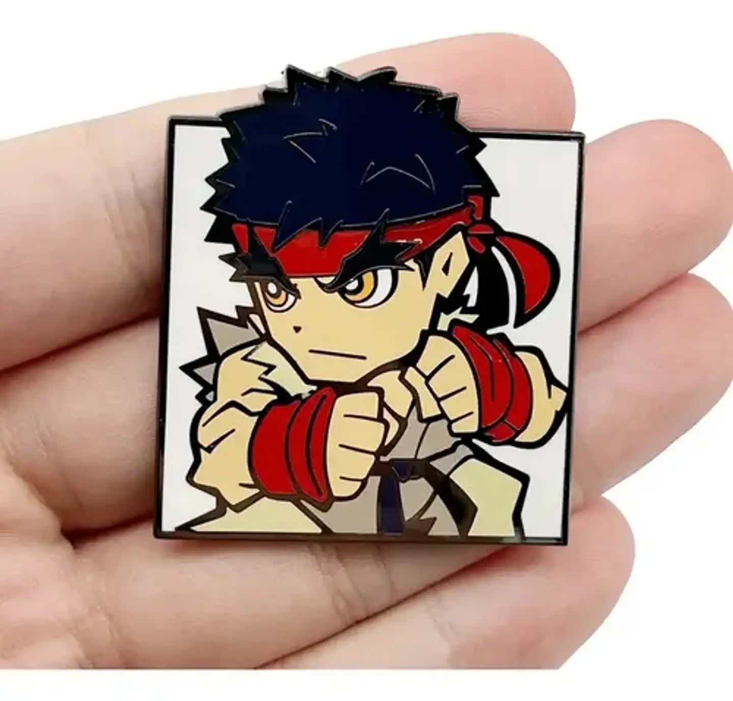 Pins De Ryu / Street Fighter / Broches Metálicos (pines) 2