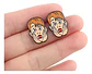 Aros Aretes Pendientes Home Alone / Acero Quirúrgico - Miniatura 1