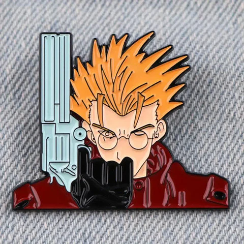 Pins De Vash Estampida / Trigun Stampede / Pines Metálicos