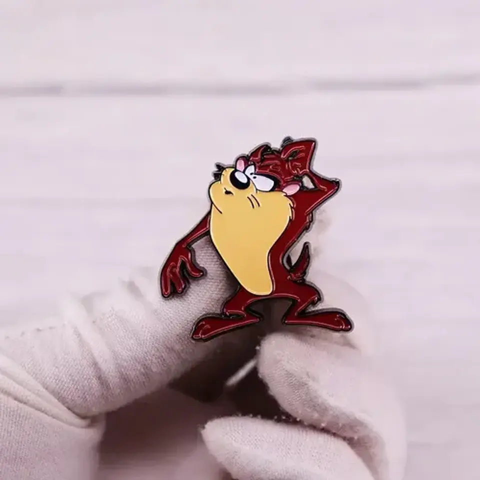 Pins De Demonio De Tasmania / Looney Tunes / Pines Metálicos 5