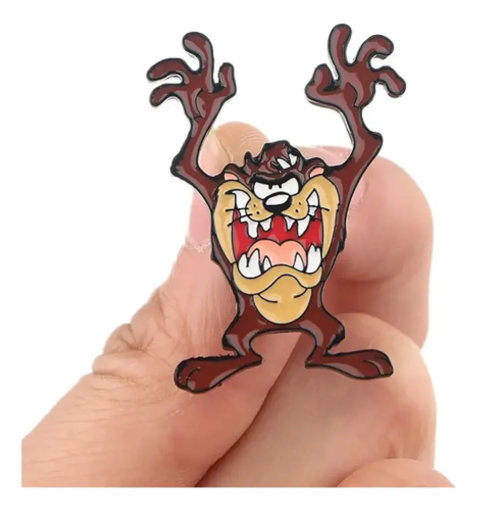 Pins De Demonio De Tasmania / Looney Tunes / Pines Metálicos 10