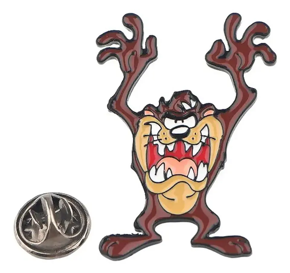 Pins De Demonio De Tasmania / Looney Tunes / Pines Metálicos 14