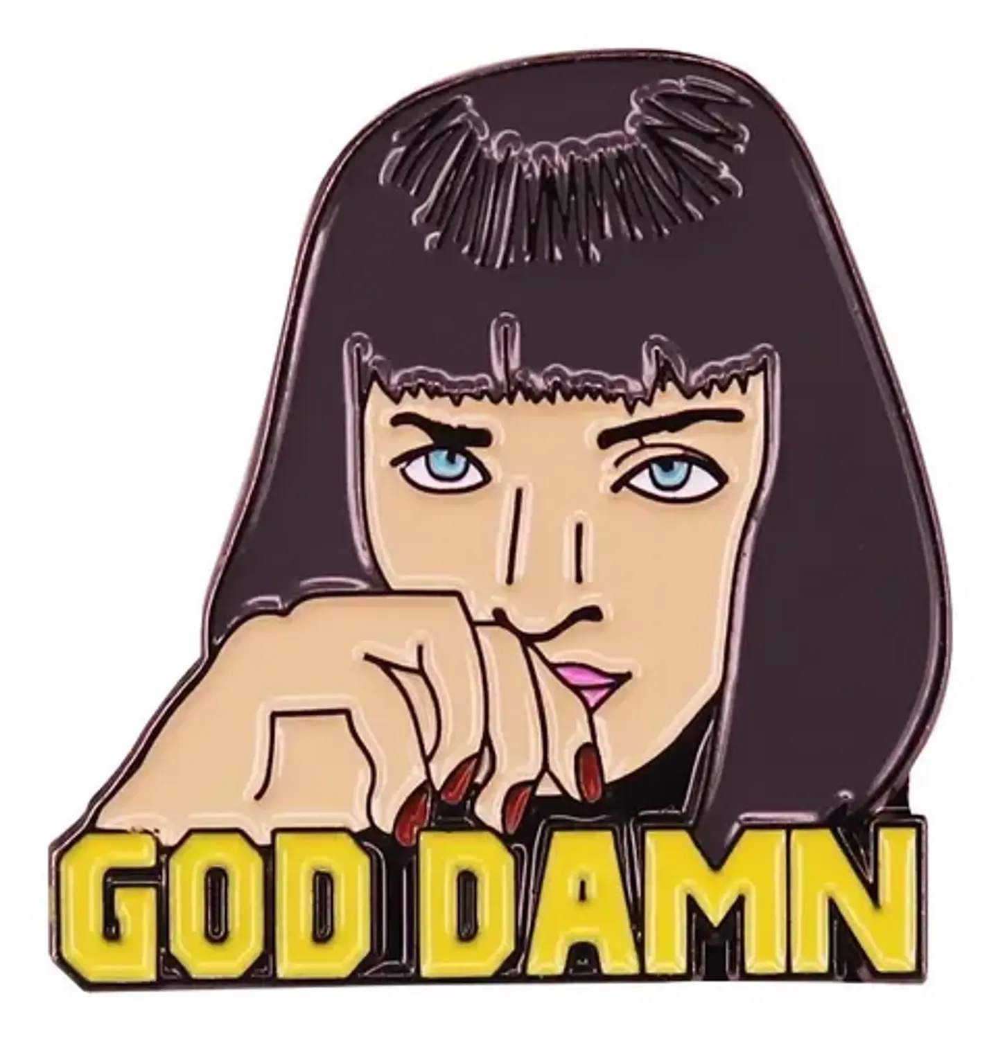 Pins De Mia Wallace / Pulp Fiction / Pines Metálicos 1