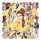La Bella Y La Bestia - Set De 50 Stickers / Calcomanías - Miniatura 4