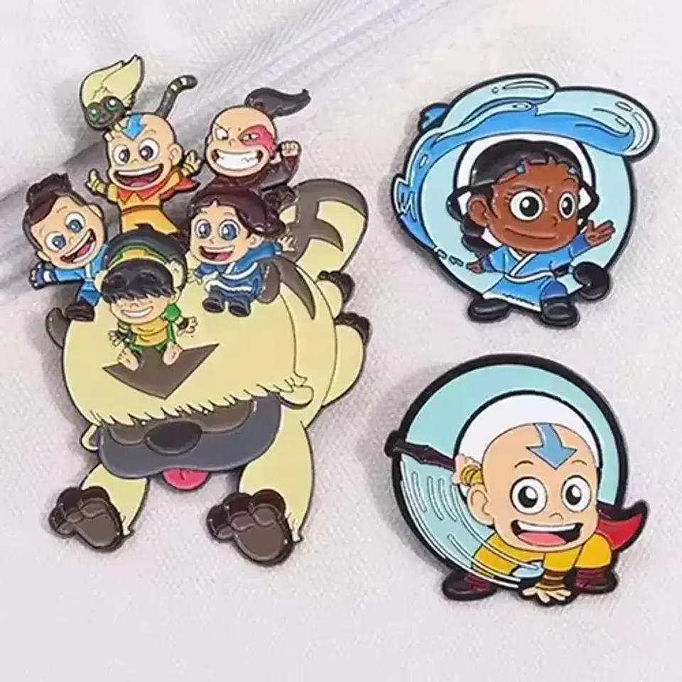 Pins  Avatar / Avatar: La Leyenda De Aang / Pines Metálicos 17