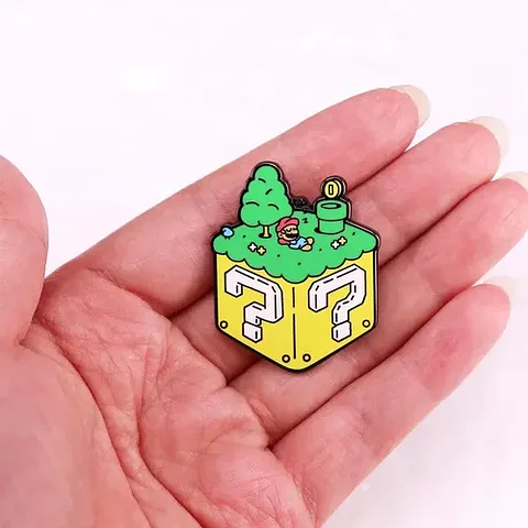 Pins De Mario Bros / Super Mario Bros. / Broches Metálicos