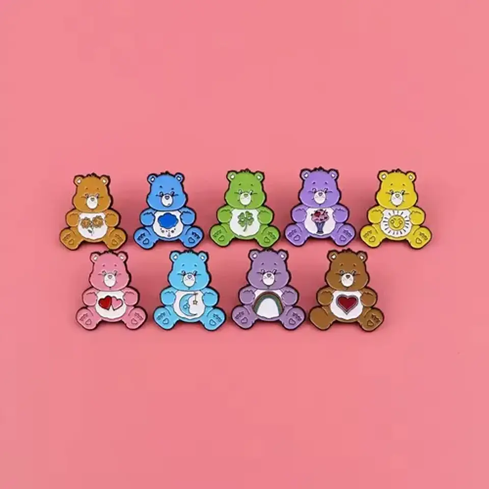 Pins De Alegrosita / Ositos Cariñositos / Pines Metálicos 5