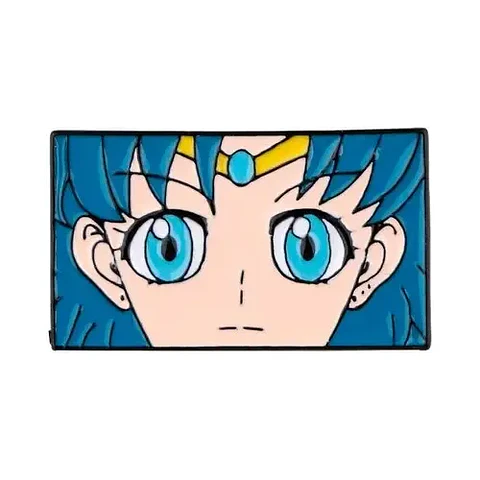 Pins De Sailor Mercury / Sailor Moon / Broches Metálicos