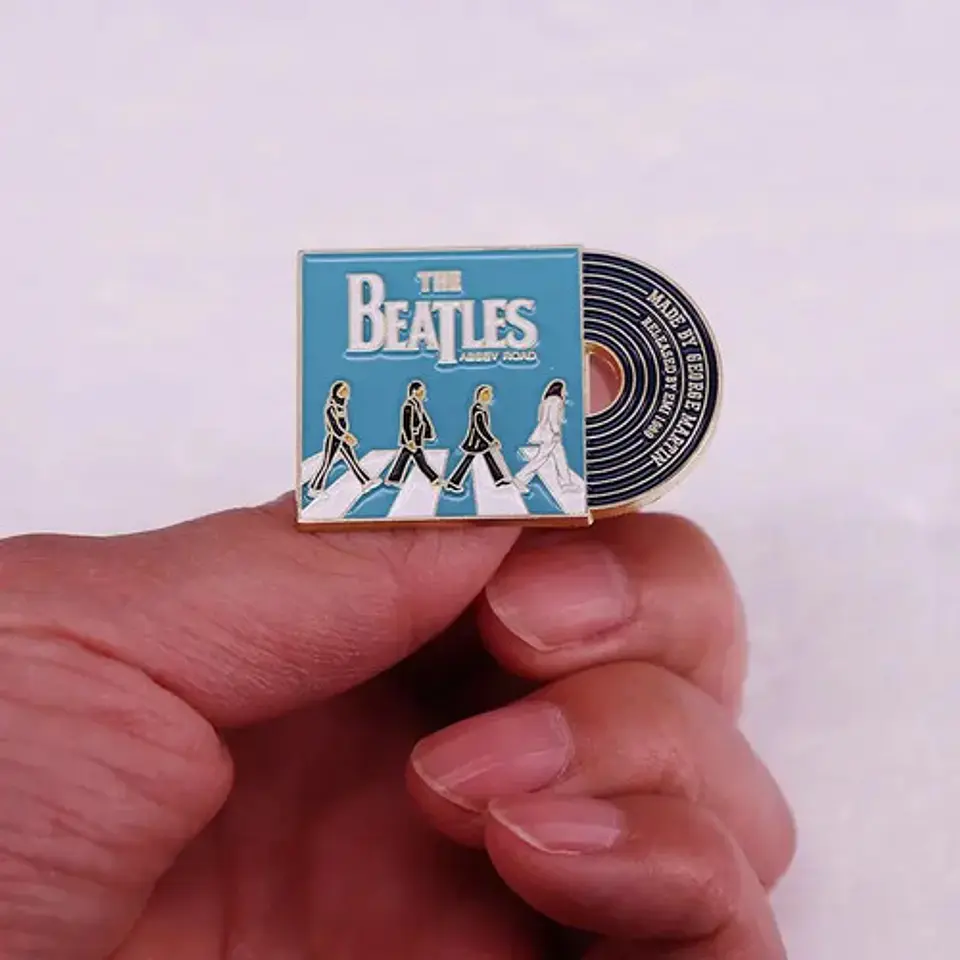 Pins De The Beatles / Musica / Pines Metálicos (broches) 2