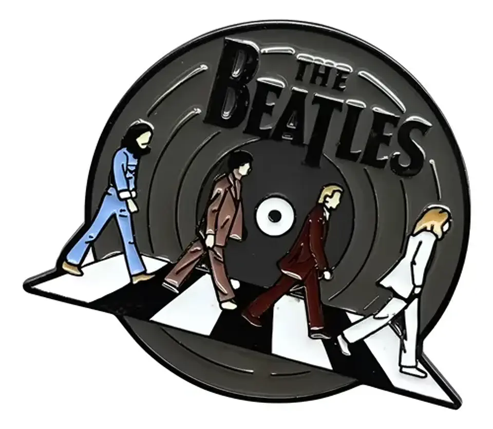 Pins De The Beatles / Musica / Pines Metálicos (broches) 6