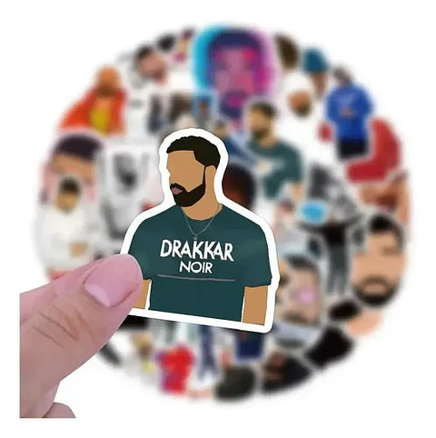 Drake - Set De 50 Stickers / Calcomanías / Pegatinas