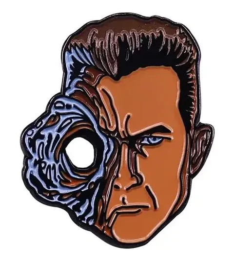Pins Arnold Schwarzenegger / Terminator  / Pines Metálicos