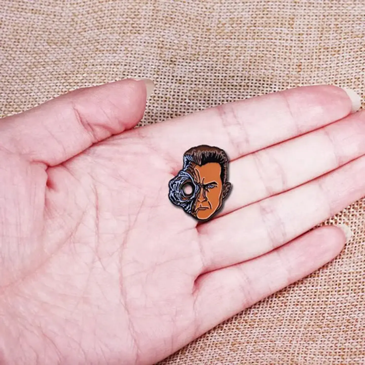 Pins Arnold Schwarzenegger / Terminator  / Pines Metálicos 2
