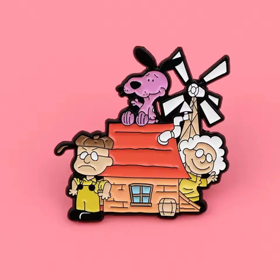 Pins De Coraje /  El Perro Cobarde/ Pines Metálicos 21