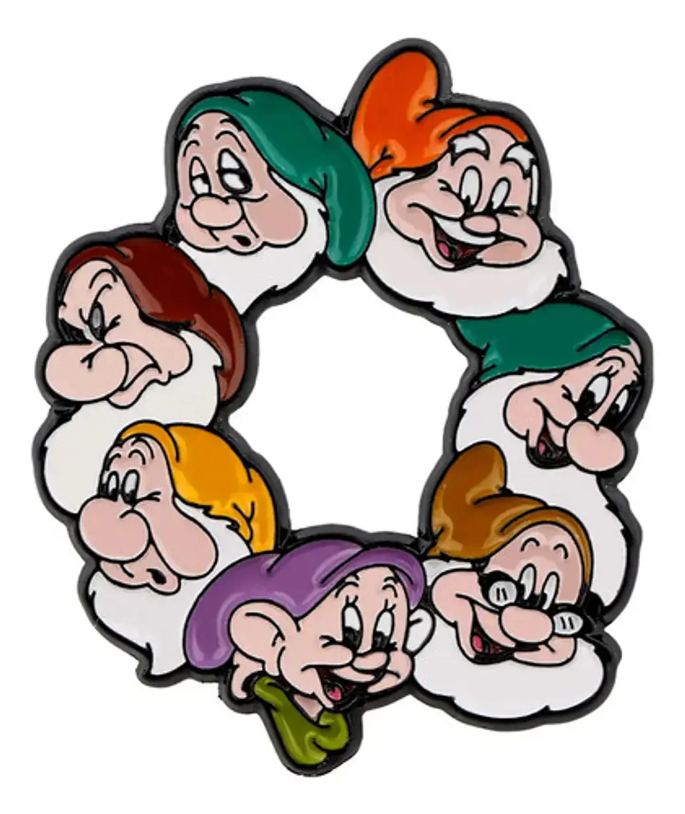Pins De Enanitos / Blanca Nieves / Pines Metálicos (broches) 1