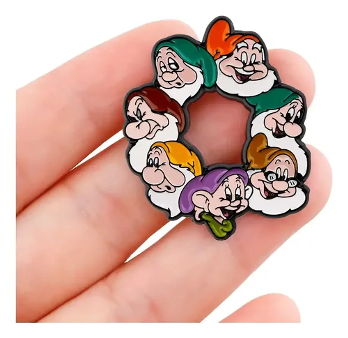Pins De Enanitos / Blanca Nieves / Pines Metálicos (broches) 2