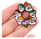 Pins De Enanitos / Blanca Nieves / Pines Metálicos (broches) - Miniatura 2