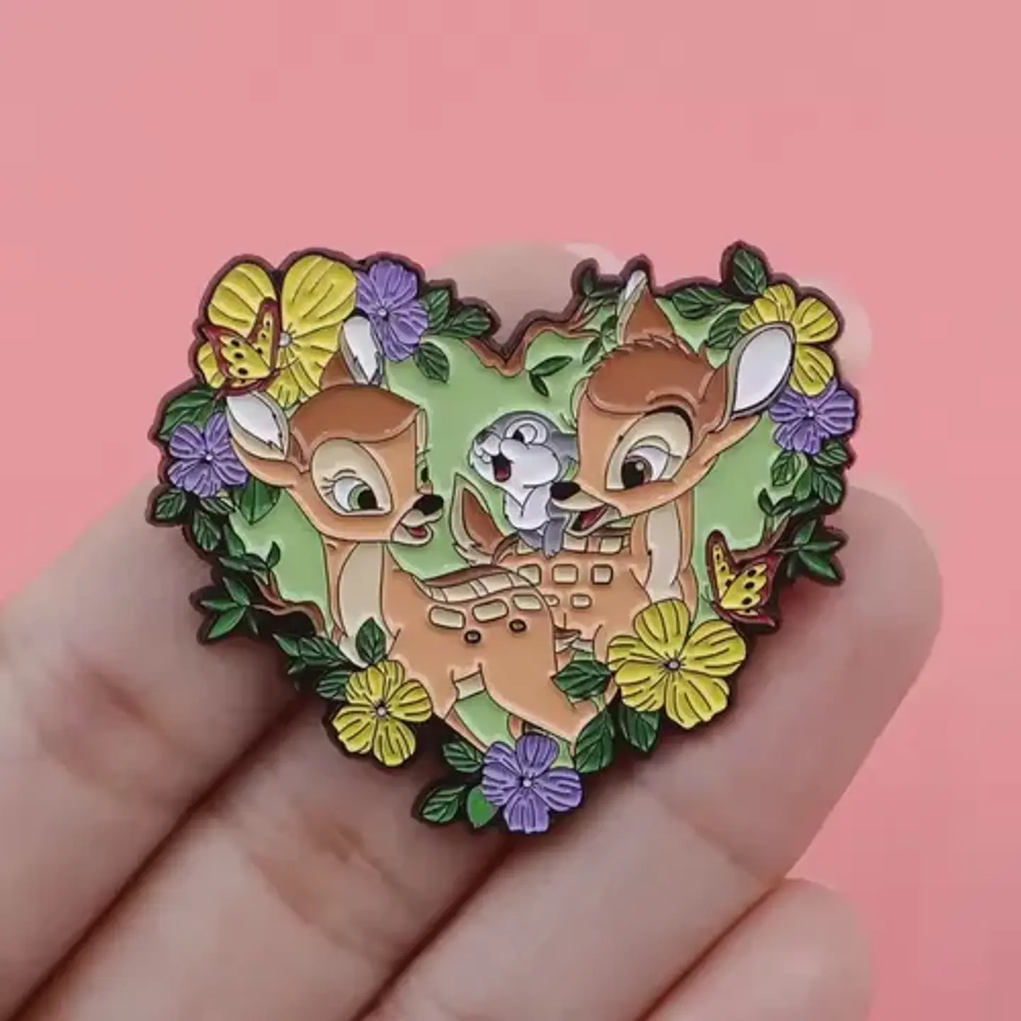 Pins De Bambi / Disney / Broches Metálicos (pines) 9