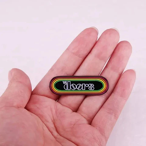 Pins De The Doors / Musica / Pines Metálicos (broches)