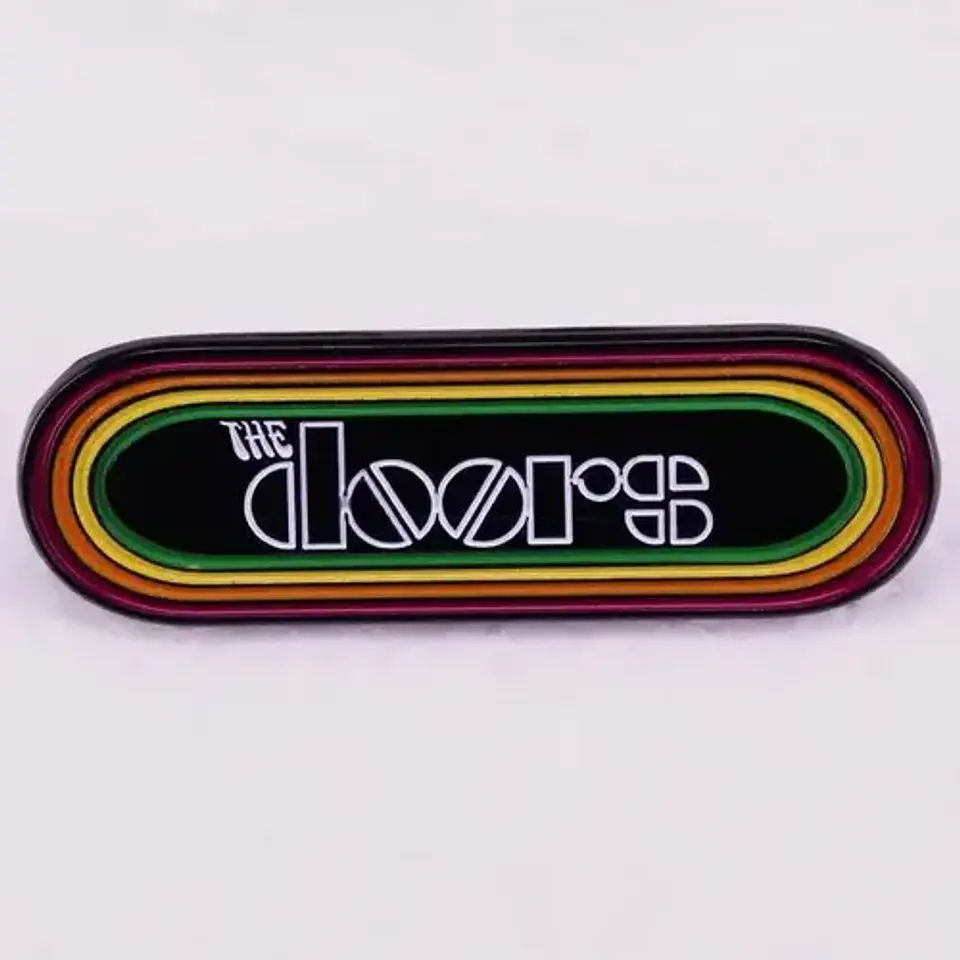 Pins De The Doors / Musica / Pines Metálicos (broches) 4