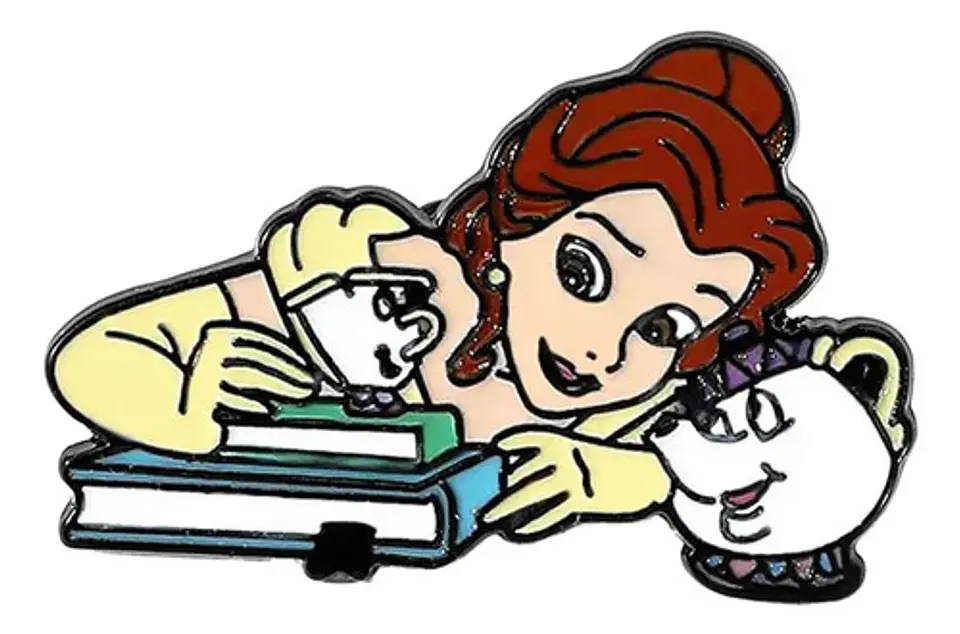 Pins De La Bella Y La Bestia / Disney / Broches Metálicos 12