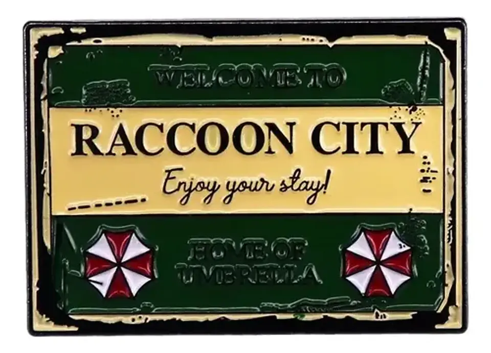 Pins De Raccoon City / Resident Evil / Pines Metálicos 1