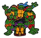 Pins De Las Tortugas Ninjas / Teenage Mutant Ninja Turtles - Miniatura 5