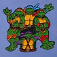 Pins De Las Tortugas Ninjas / Teenage Mutant Ninja Turtles - Miniatura 9
