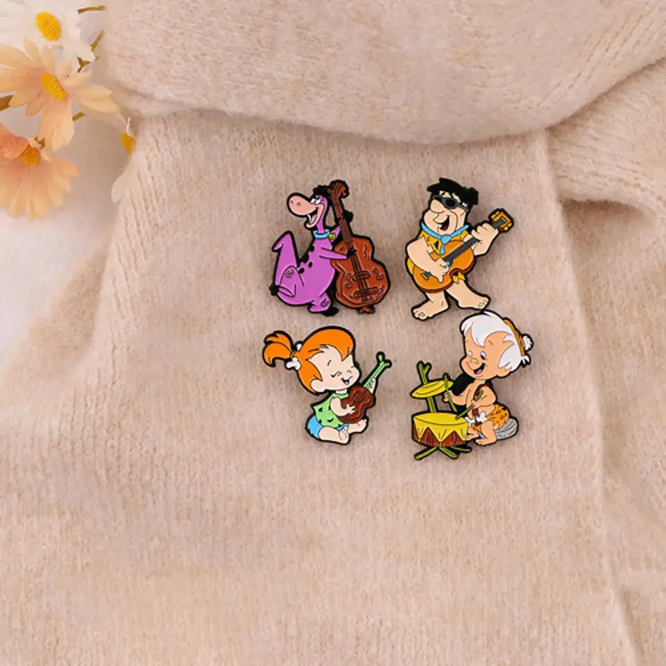 Pins De Dino / Los Picapiedras / Pines Metálicos (broches) 14