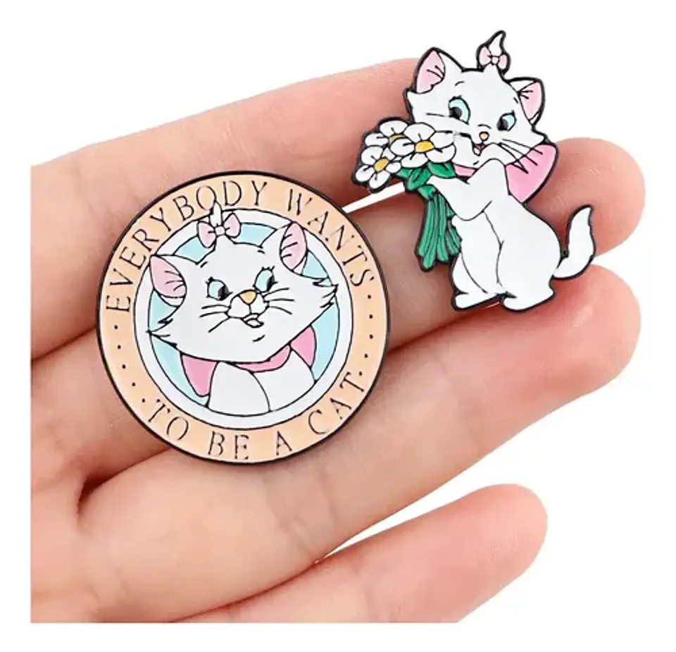 Pins De Marie / Los Aristogatos / Pines Metalicos (broches) 9