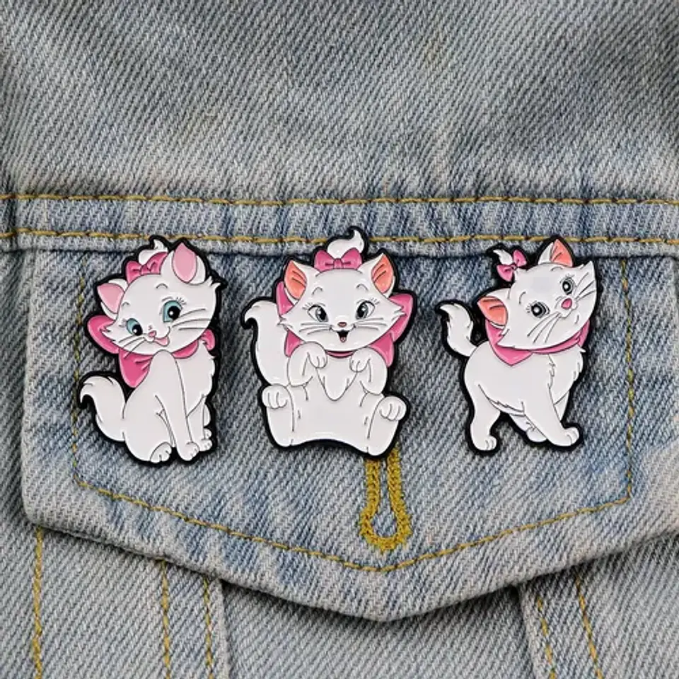 Pins De Marie / Los Aristogatos / Pines Metalicos (broches) 18