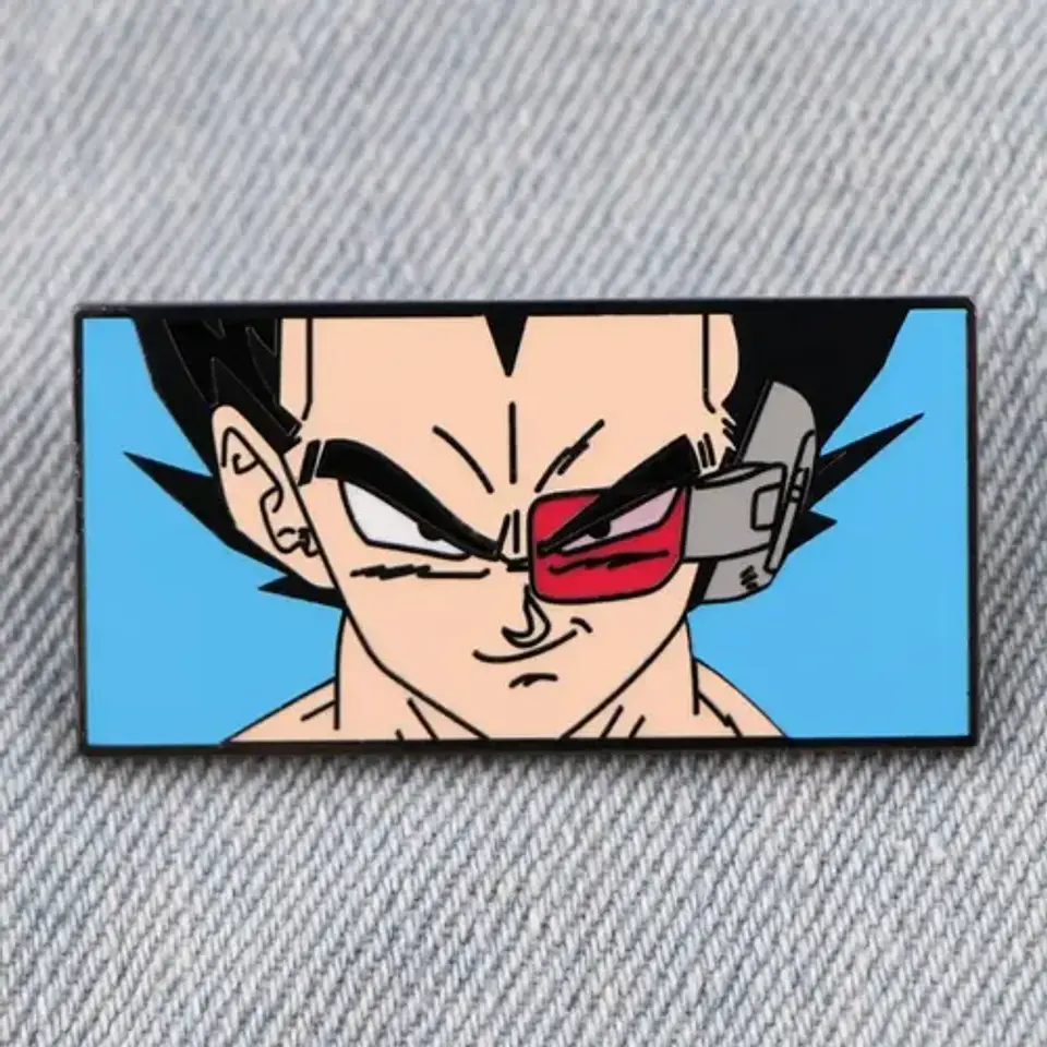 Pins De Vegeta / Dragon Ball Super / Pines Metálicos 11